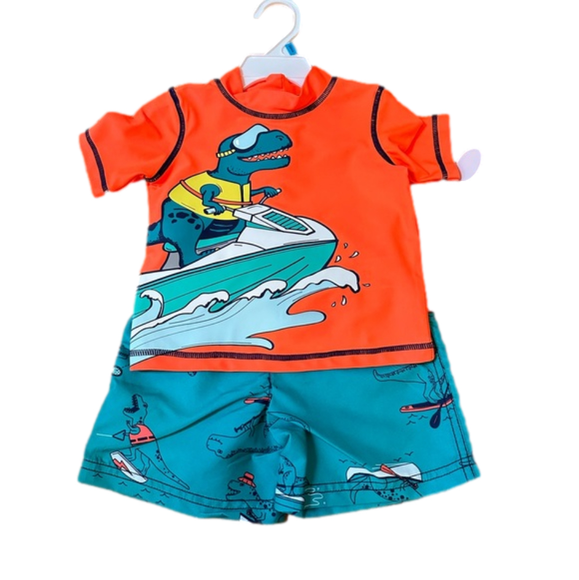 Carter's Other - Boys Swim Trunks and Rash guard 24 months